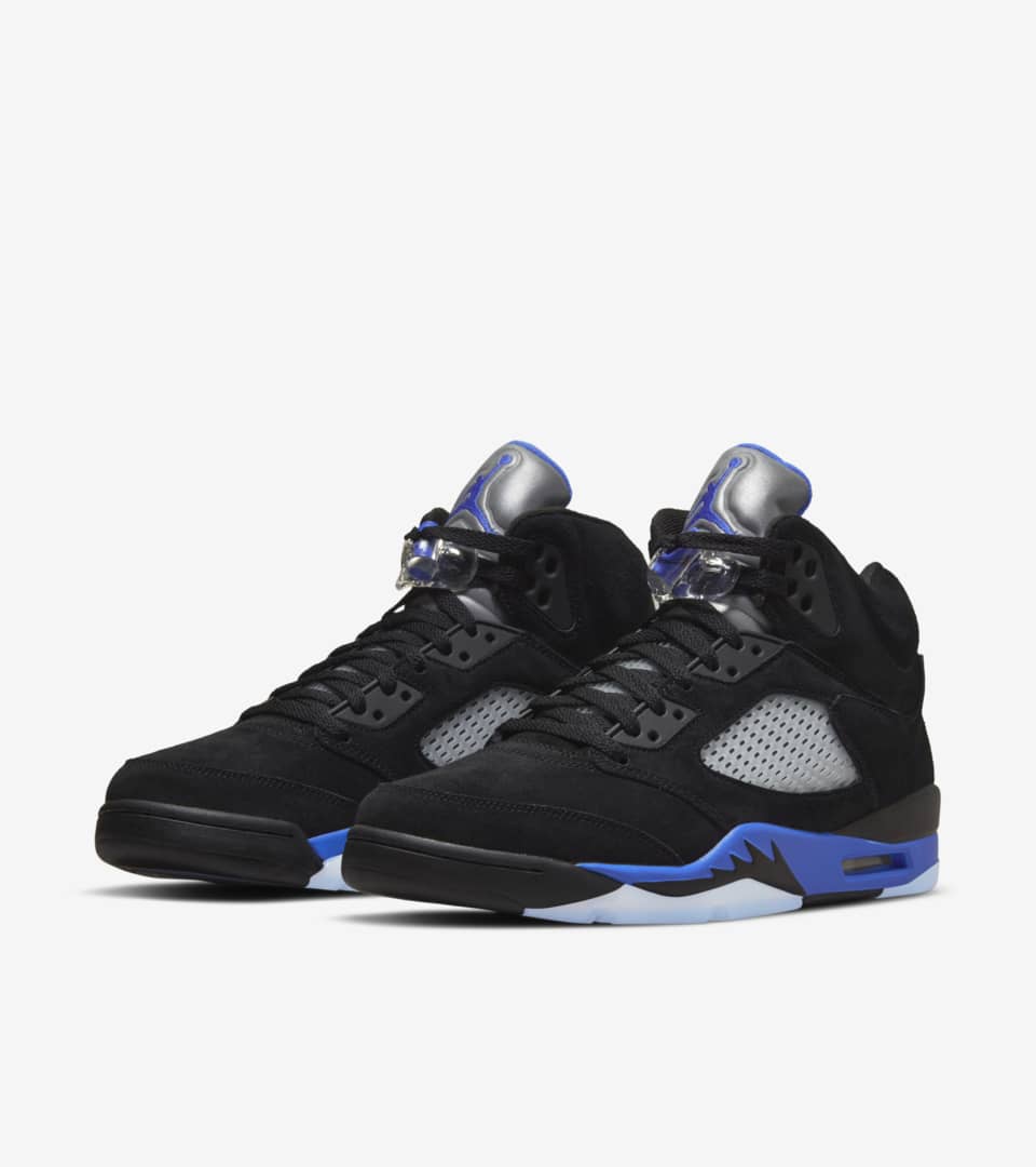 Jordan 5 hotsell bleu
